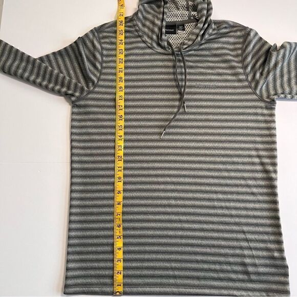 Women's Marmot Long Sleeve Baselayer Striped Hooded Top Size Small - Picture 7 of 12